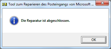 Outlook 2013 PST-Datei reparieren